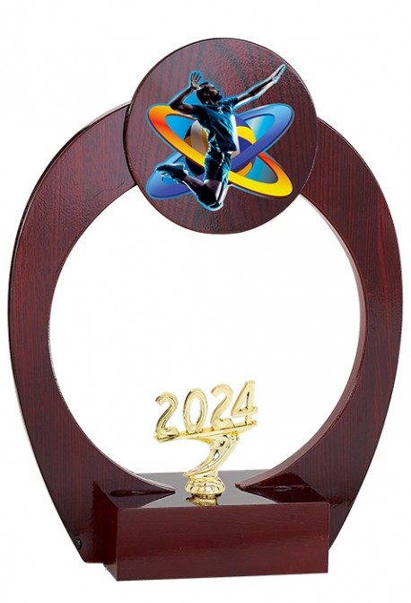 Trophée Personnalisé Applique 125-31-BJ