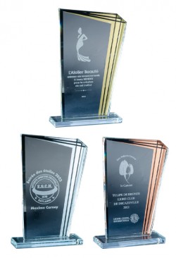 Trophée Verre Personnalisé 172-41-CLI