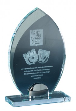 Trophée Verre Personnalisé 171-31-CLI
