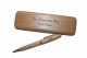 Coffret écrin et stylo en bois
