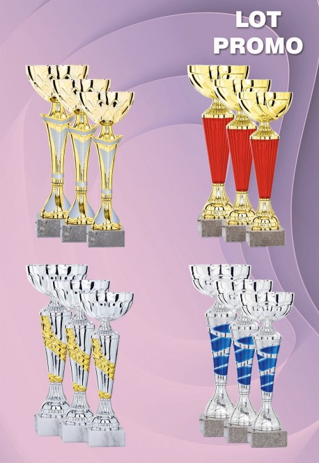 Lot de 12 Coupes : 2026-5