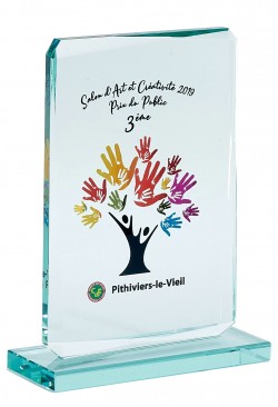 Trophée Verre Personnalisé 155-71-SU