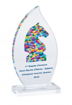 Trophée Plexi Personnalisé 158-51-SU