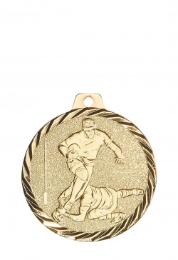 Médaille Ø 50 mm Rugby  - NZ15