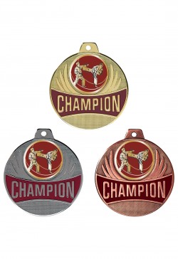 Médaille Ø 50 mm Karaté  - CX17