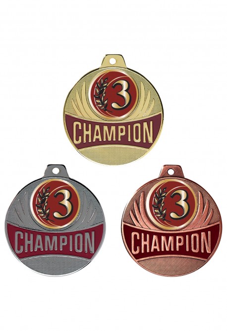Médaille Ø 50 mm Classement - CX28