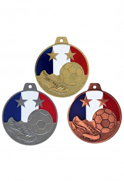 Médaille Ø 50 mm Football  - 010