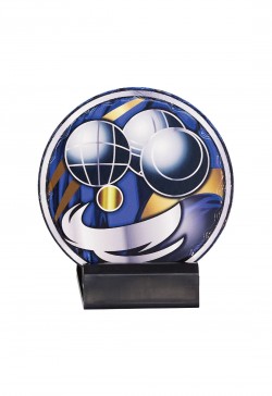 Trophée Disco Céramique 48115 : Boule & Pétanque