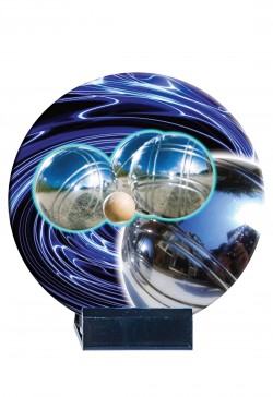 Trophée Céramique Boule & Pétanque B06