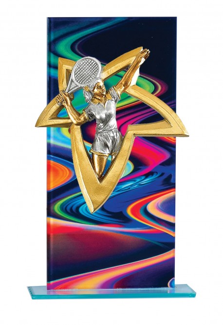 Trophée Verre Personnalisé 130-31-NJ